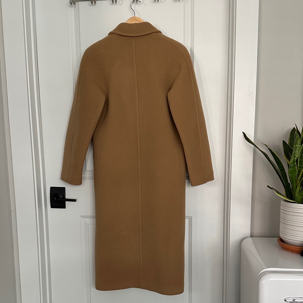 Aritzia Babaton Camel Wool Long Coat - Picture 3 of 7